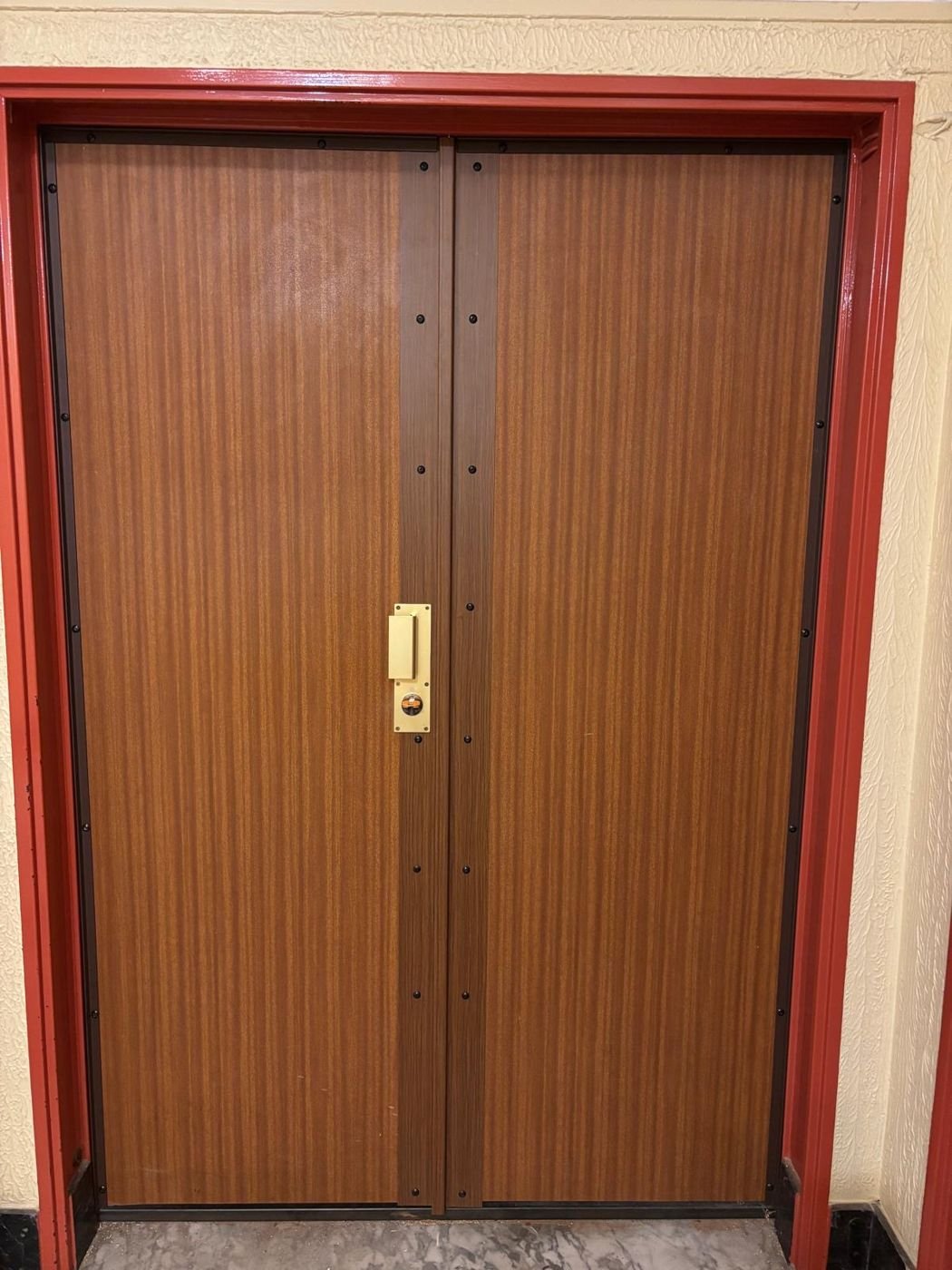 Apartment door upgraded — Security doors