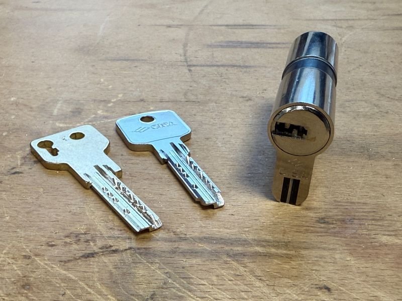 High-security CISA cylinder replacement