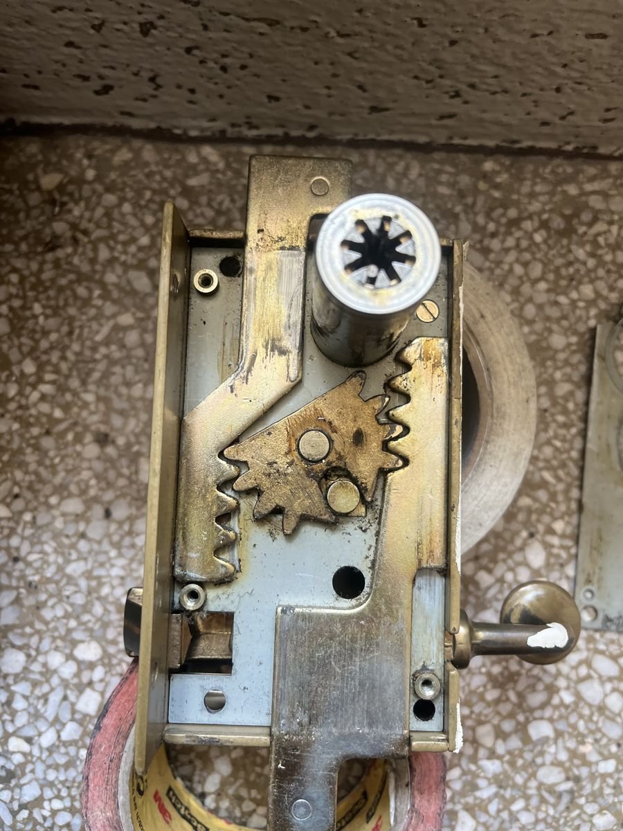 Lock mechanism serviced in our workshop